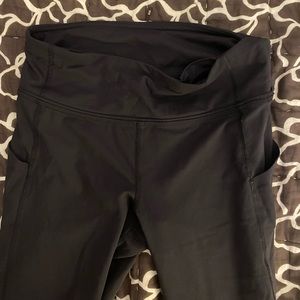 Cropped running lululemon leggings